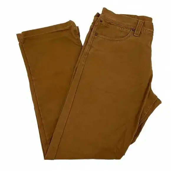 Filson Brown Chinos | Men’s Regular 32 Cotton - Picture 2 of 8